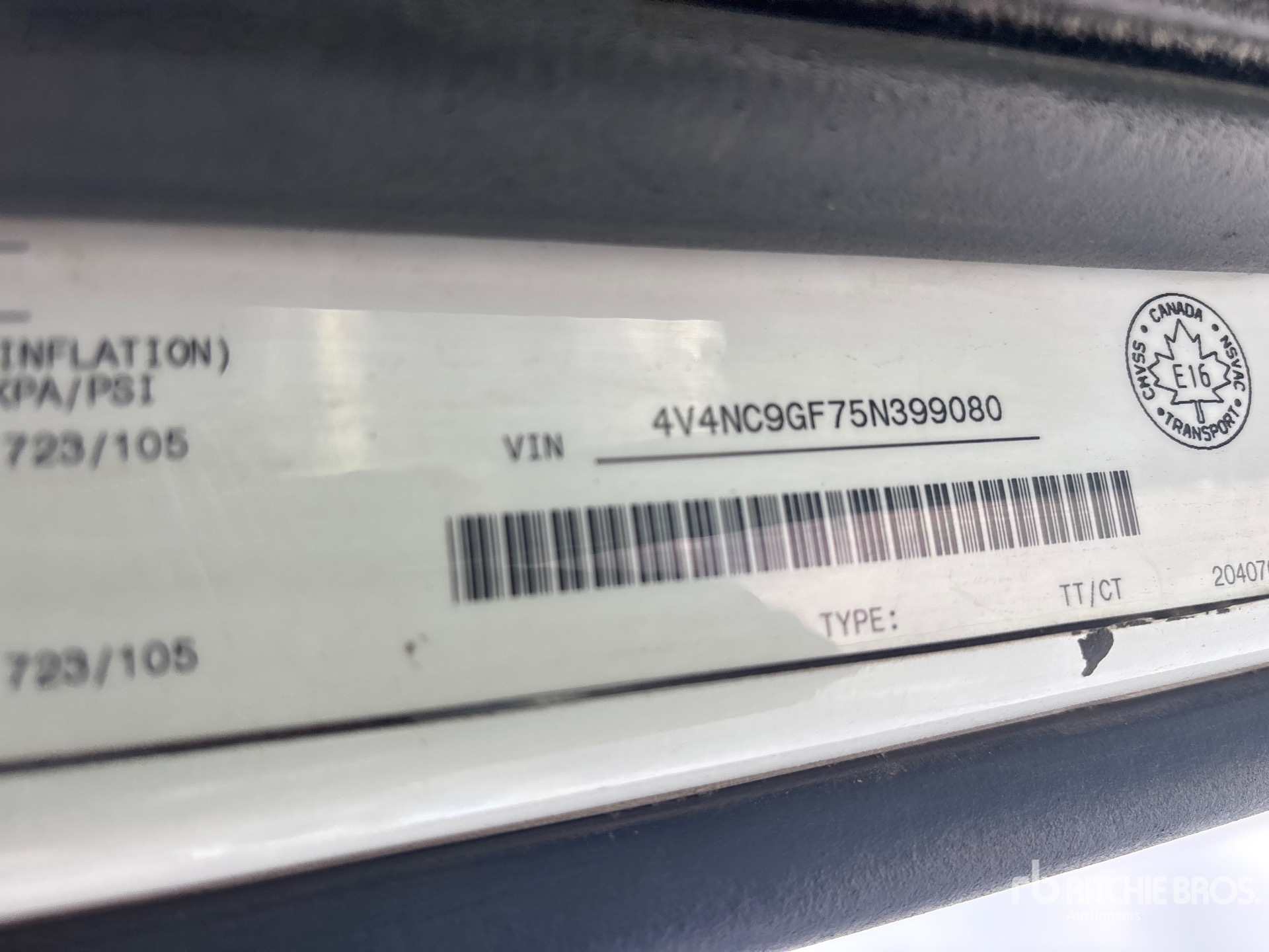 General Appearance with Second Serial Number/VIN Photo