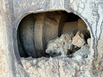 Undercarriage with Left Track Tensioner