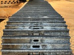 Undercarriage with Left Track Shoes