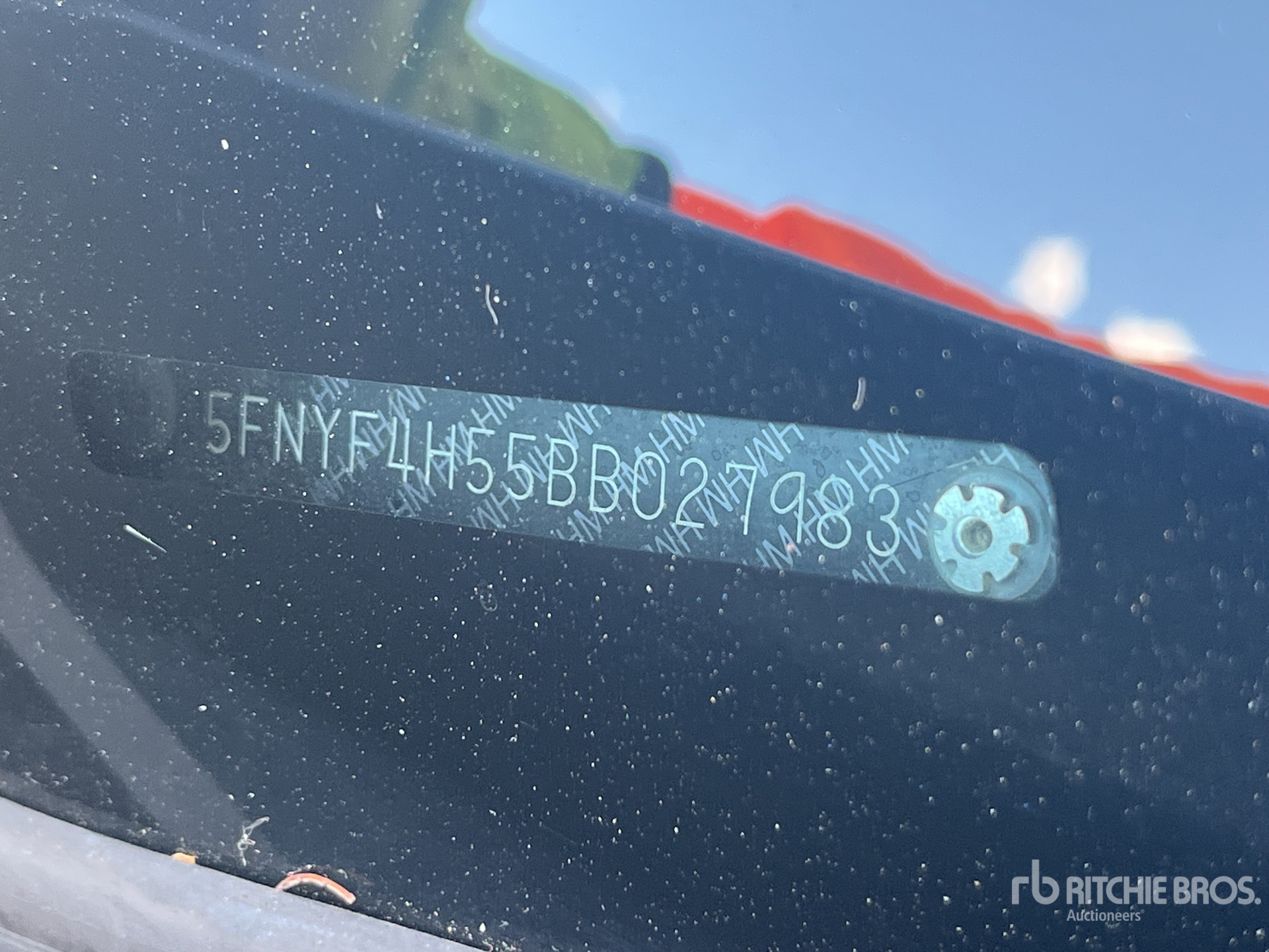 General Appearance with Second Serial Number/VIN Photo