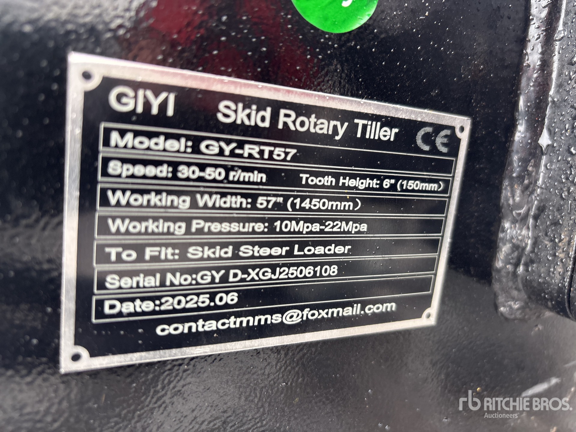 General Appearance with Numero seriale/numero d’identificazione del veicolo (VIN)