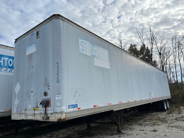 2003 Stoughton 53 ft x 102 in T/A Van Trailer