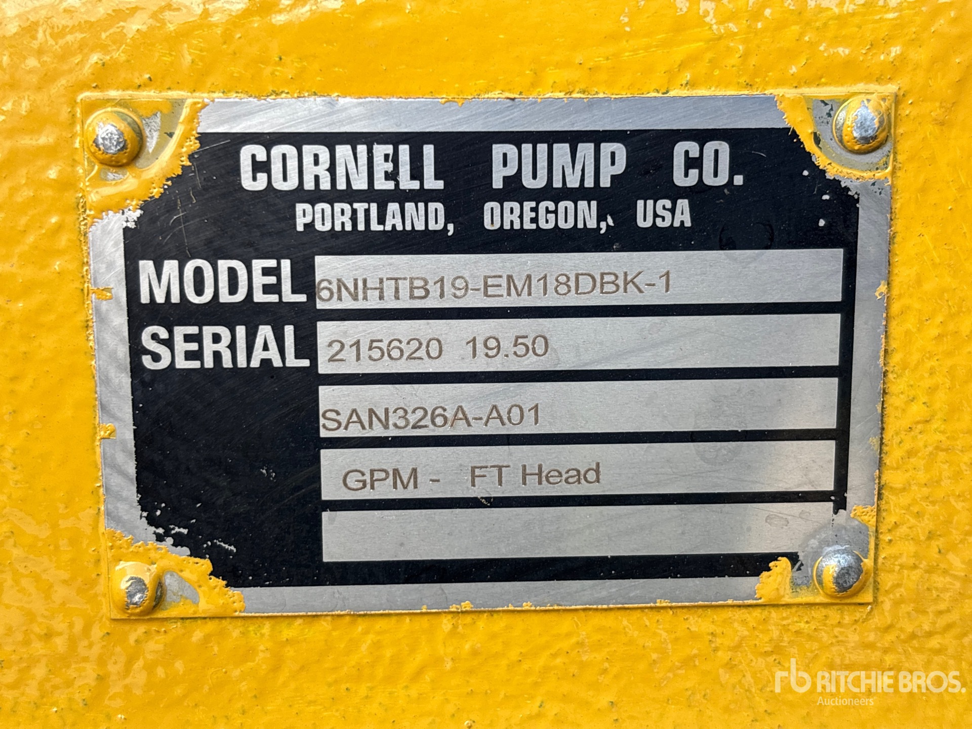 General Appearance with Unit Serial Number