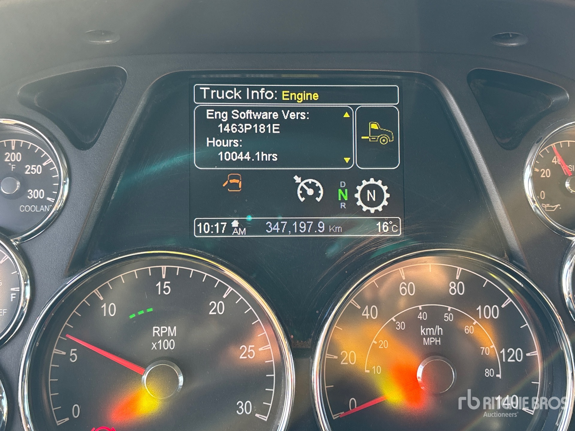 General Appearance with Hour Meter / Odometer