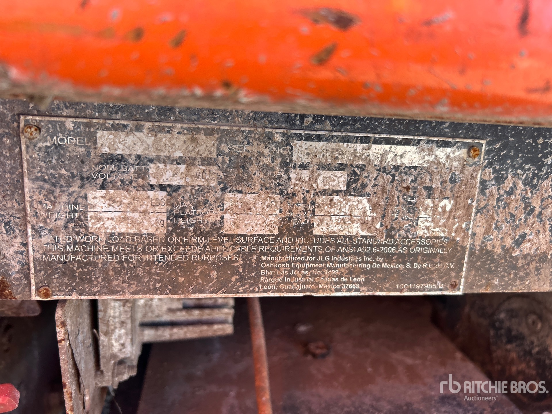 General Appearance with Numer seryjny/numer identyfikacyjny pojazdu