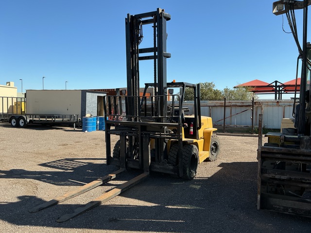 1998 Hyster N155XL 15500 lb Pneumatic Tire Forklift