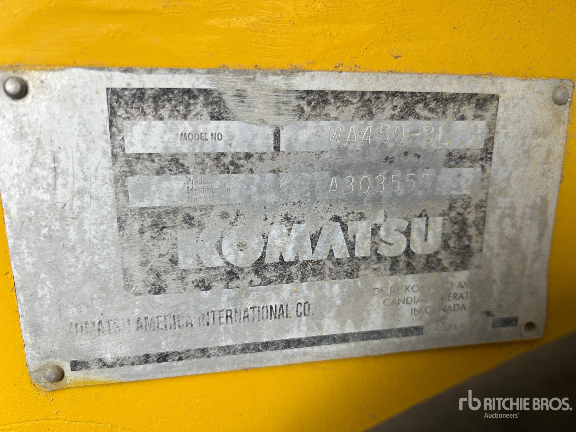 General Appearance with Seriennummer / FIN