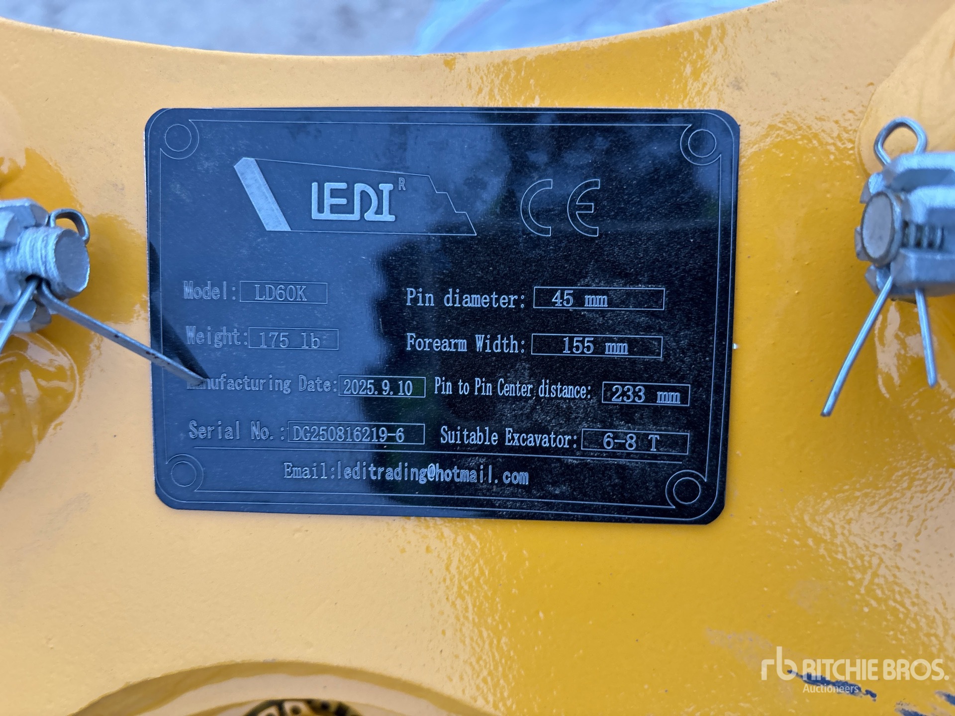 General Appearance with Seriennummer / FIN