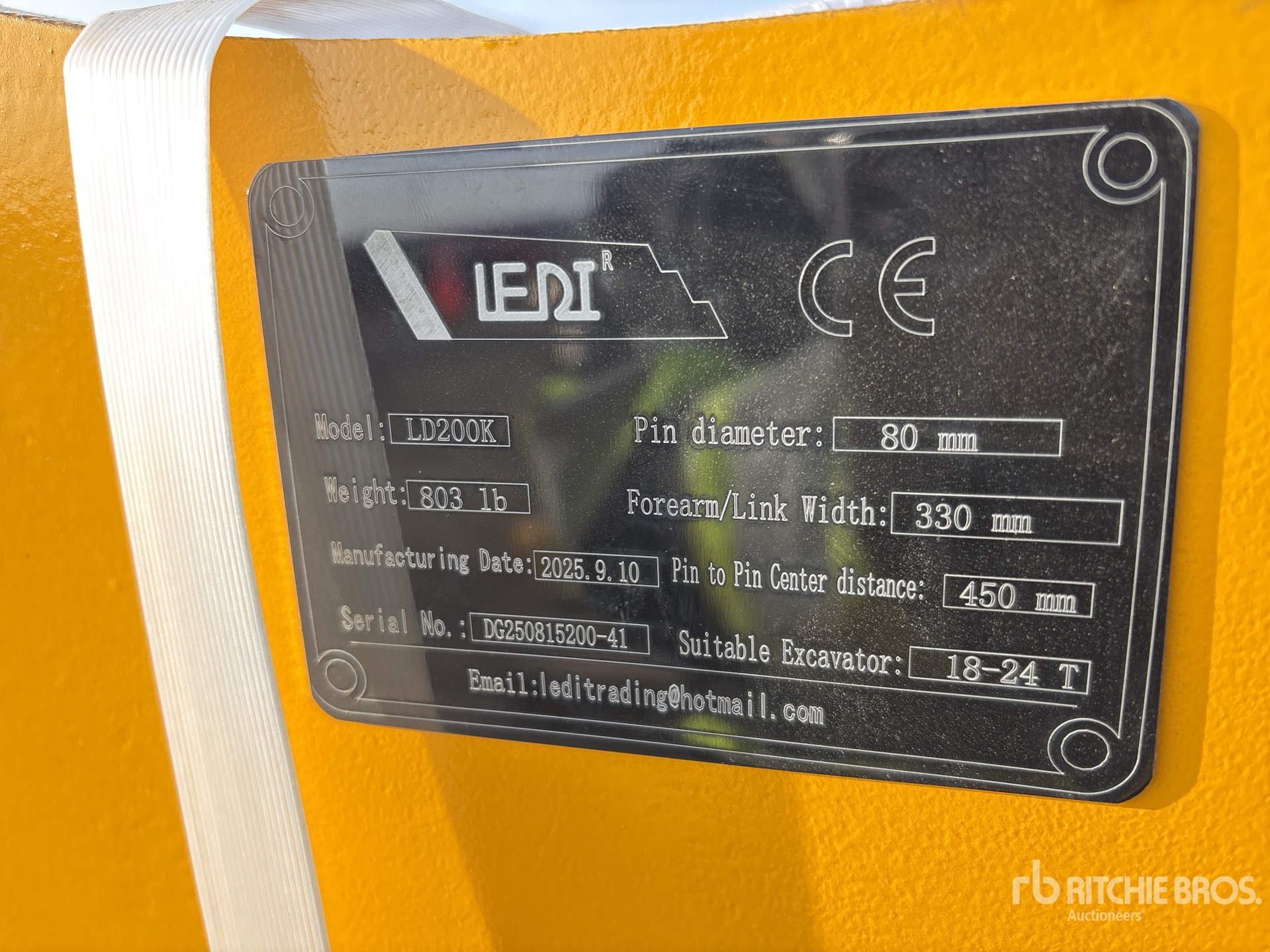 General Appearance with Seriennummer / FIN