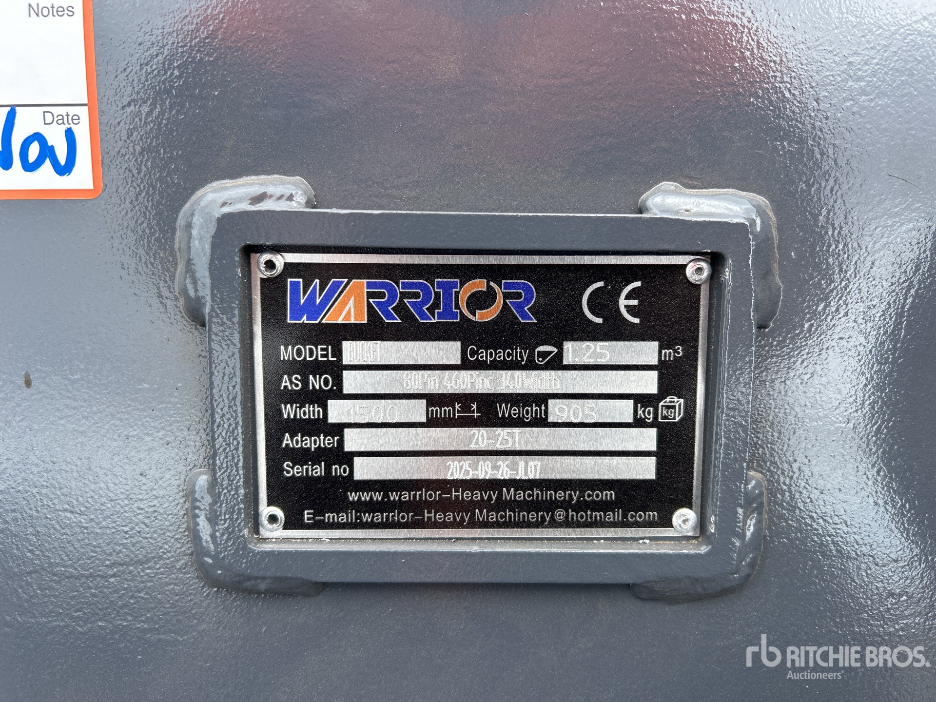 General Appearance with Numéro de série/Numéro d'identification du véhicule automobile