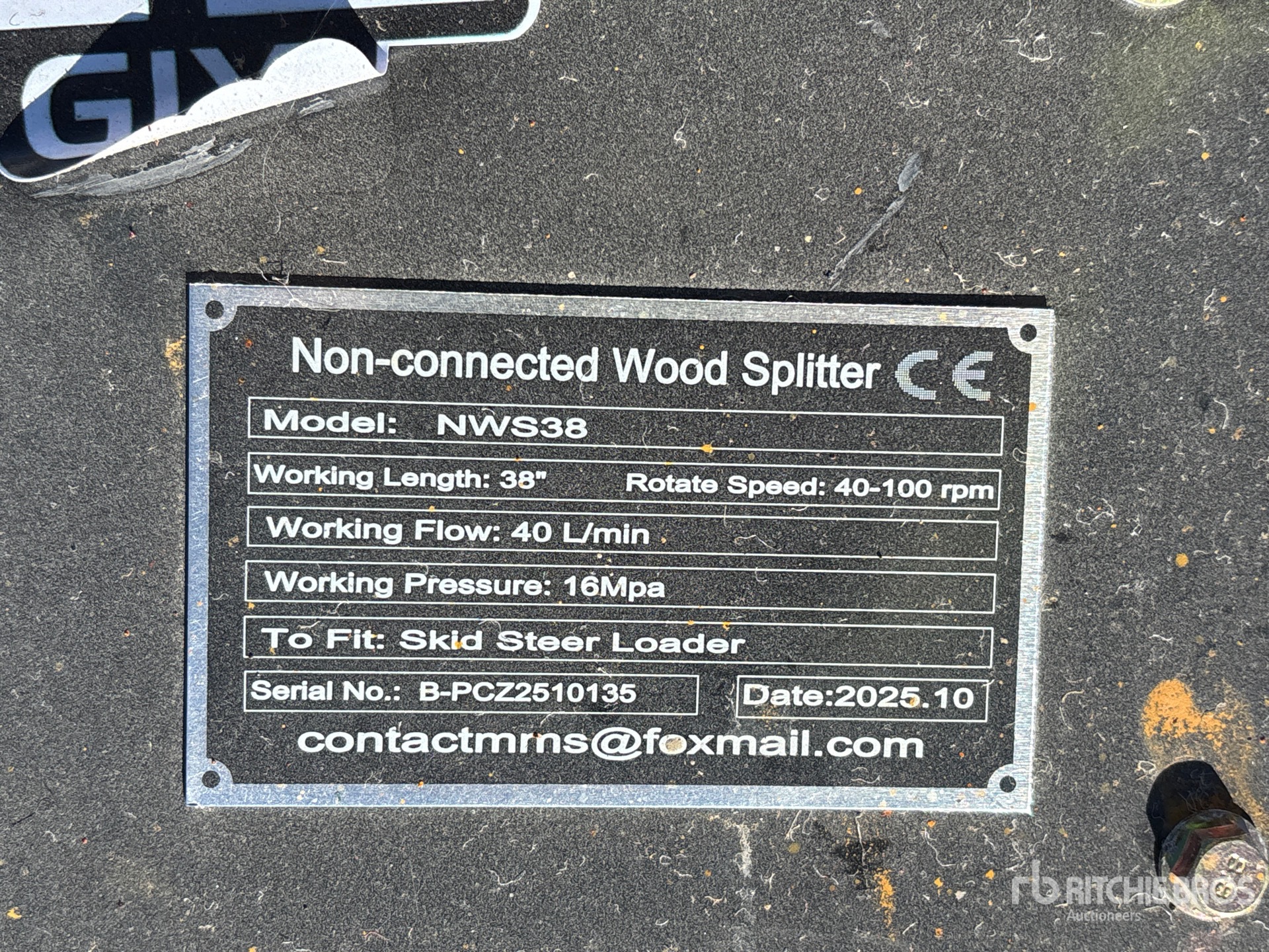 General Appearance with Seriennummer / FIN