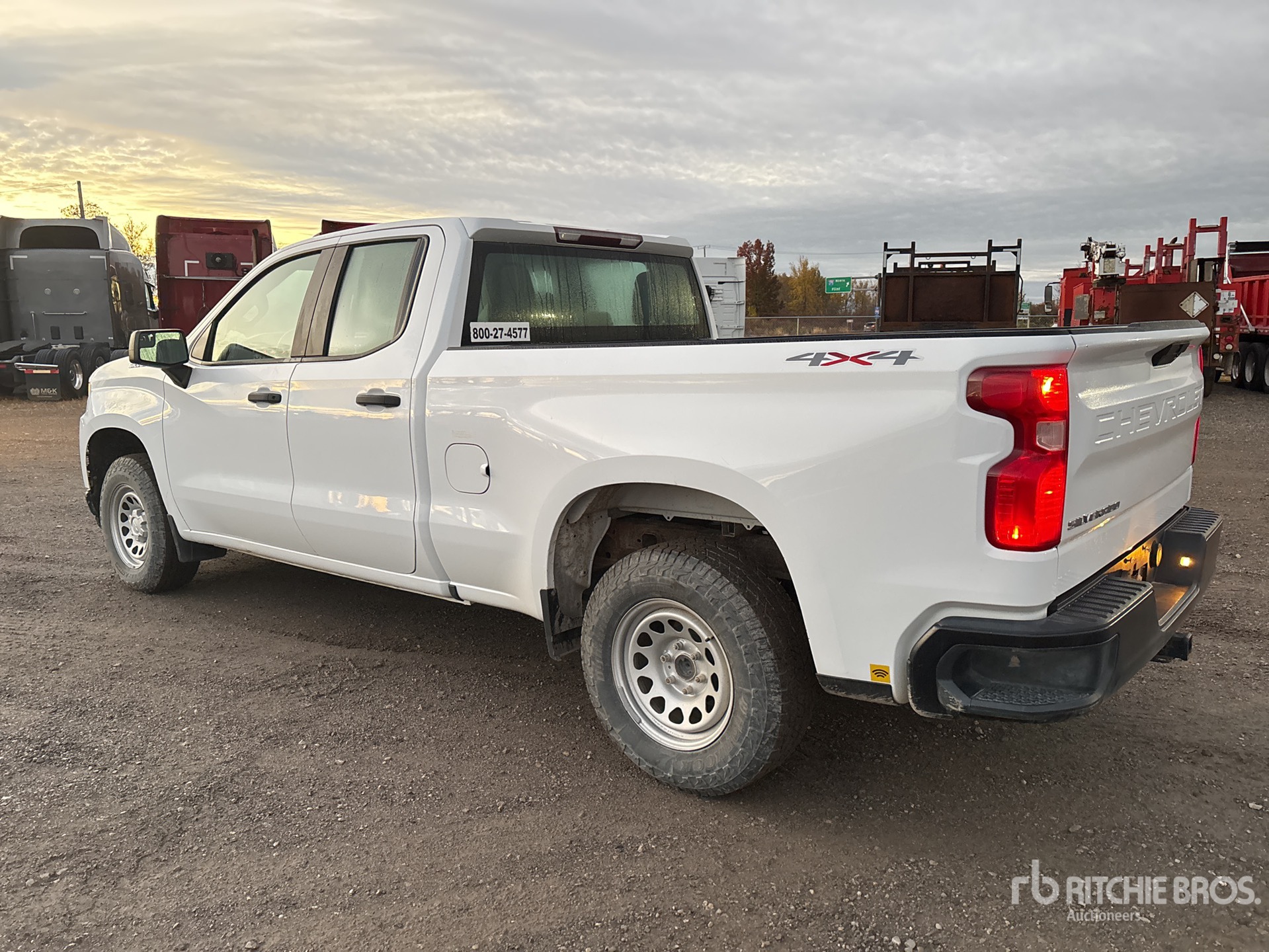 General Appearance with Picture, Left Rear Corner