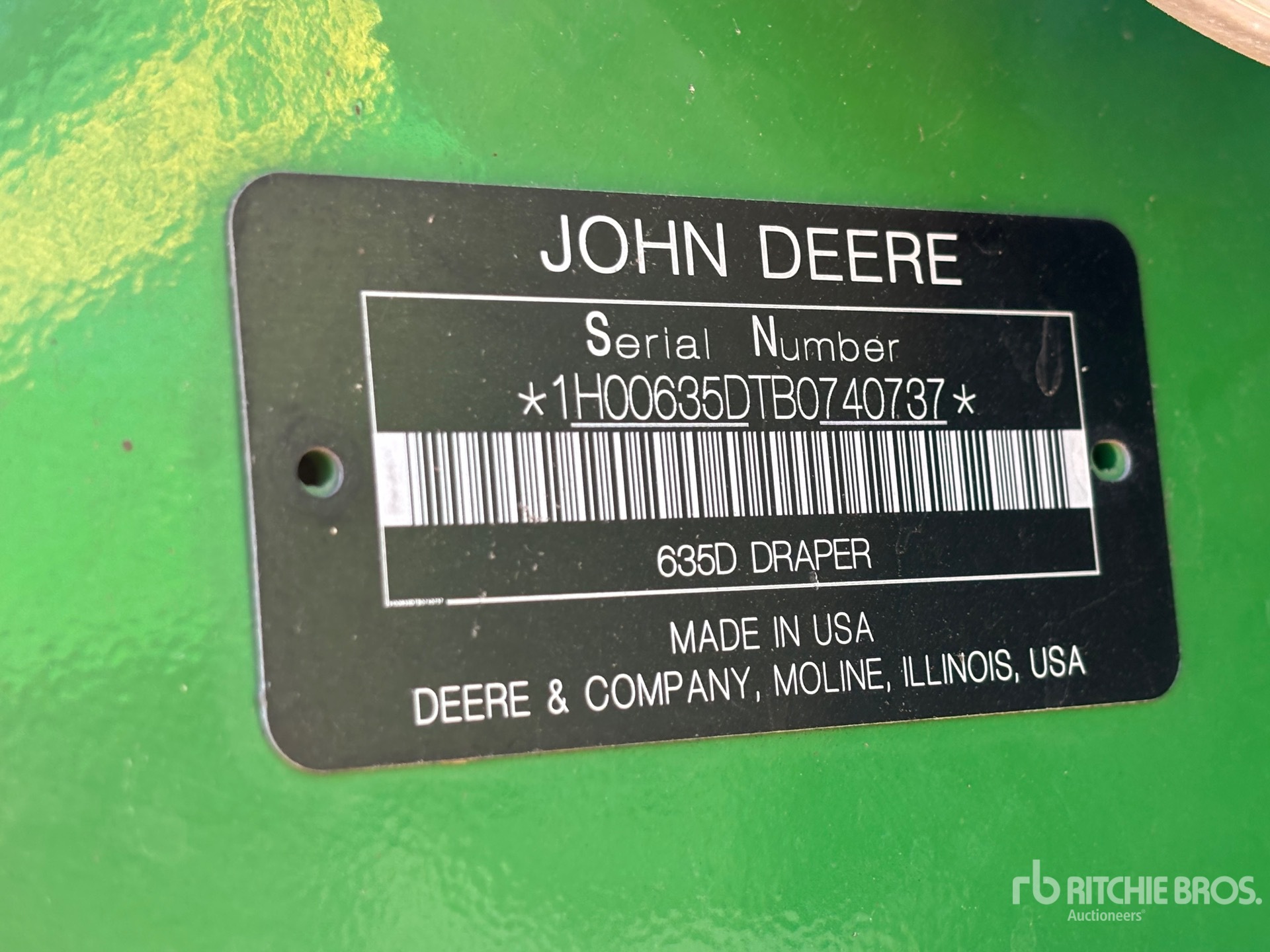 General Appearance with Numero seriale/numero d’identificazione del veicolo (VIN)