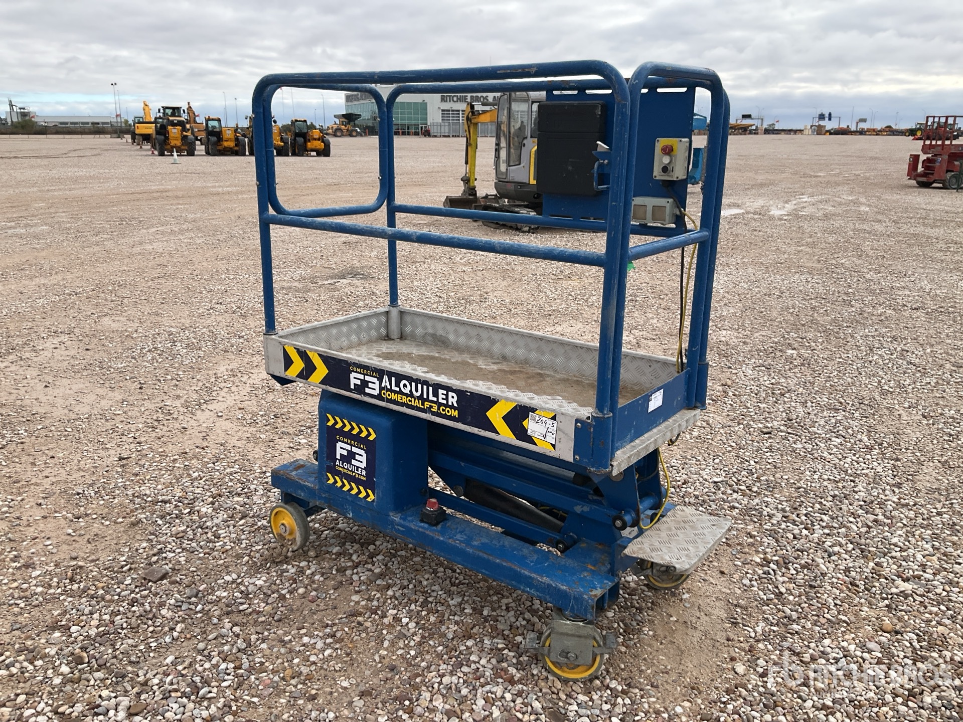 General Appearance with Picture, Left Rear Corner