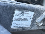 General Appearance with Refrigeration Unit Serial Number