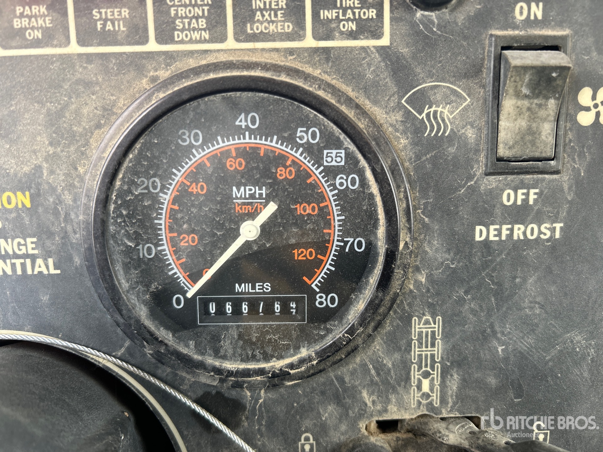 General Appearance with Hour Meter / Odometer