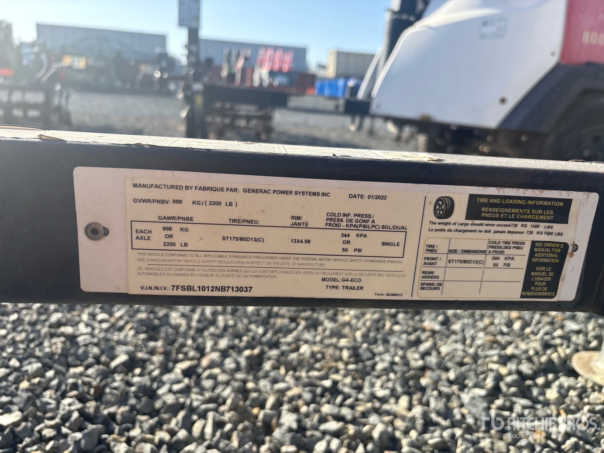 General Appearance with Numer seryjny/numer identyfikacyjny pojazdu