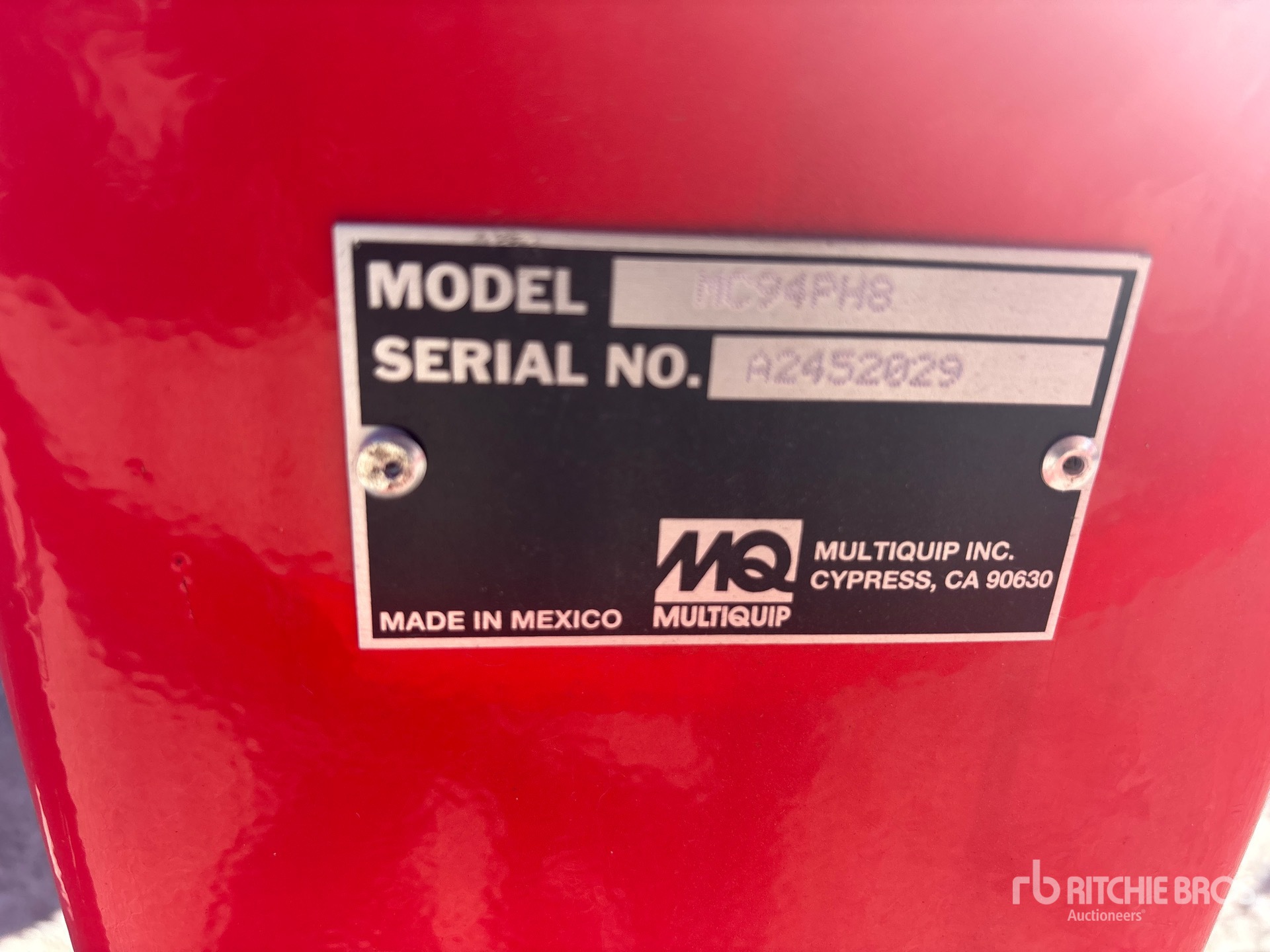 General Appearance with Numéro de série/Numéro d'identification du véhicule automobile