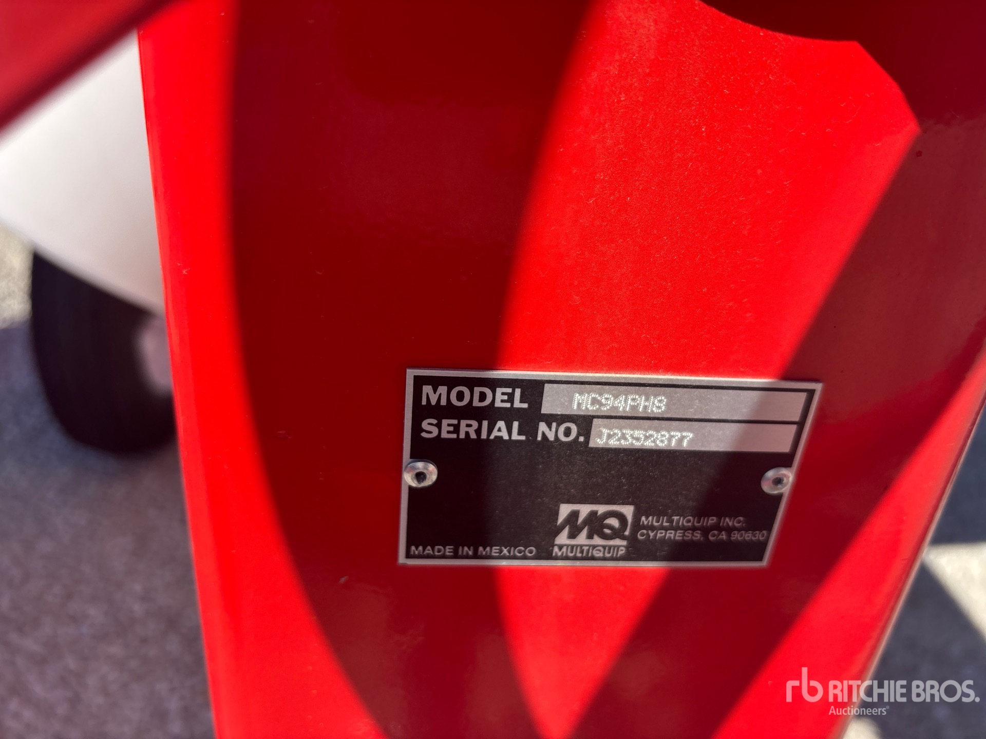 General Appearance with Numéro de série/Numéro d'identification du véhicule automobile