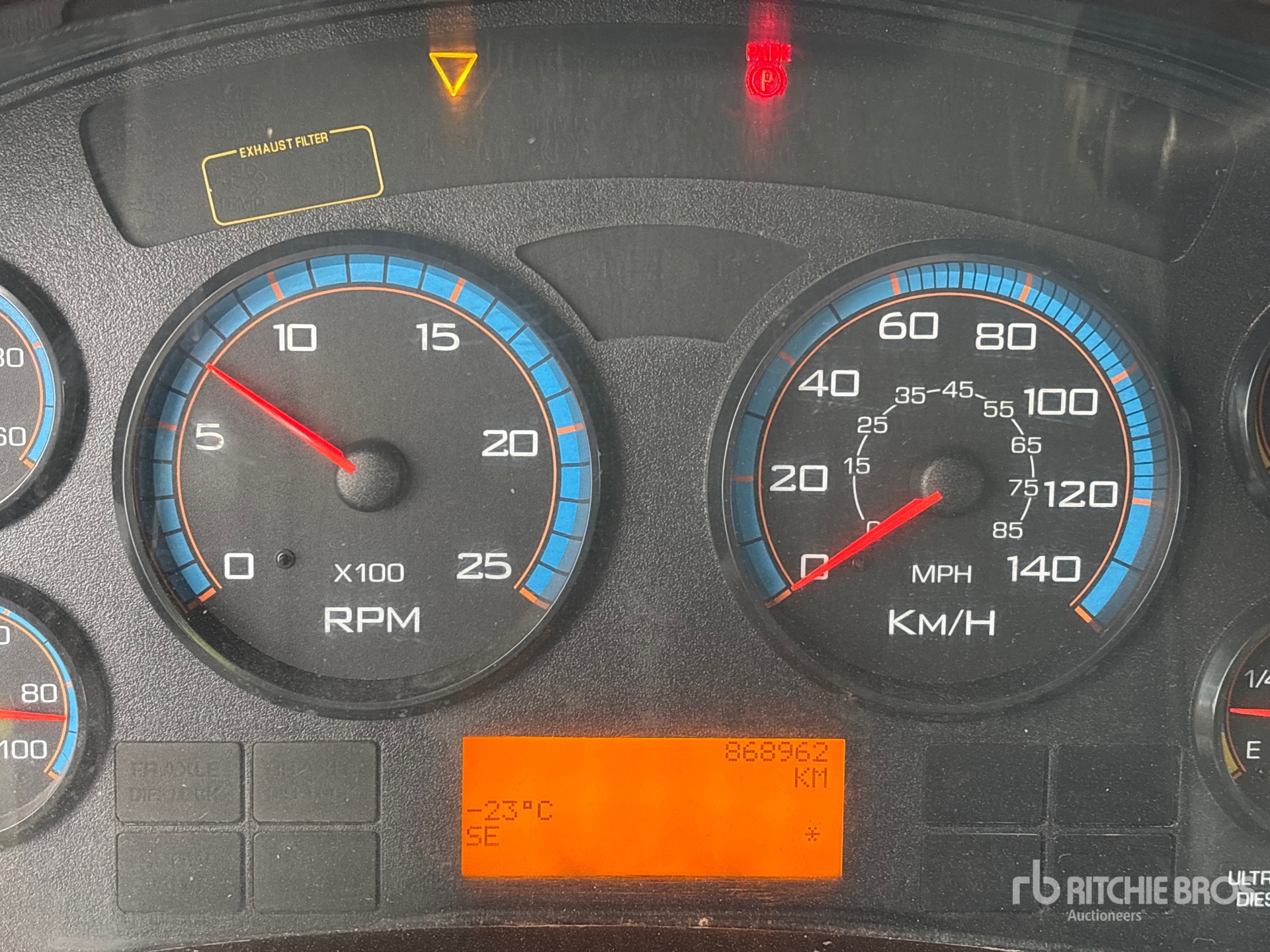 General Appearance with Hour Meter / Odometer