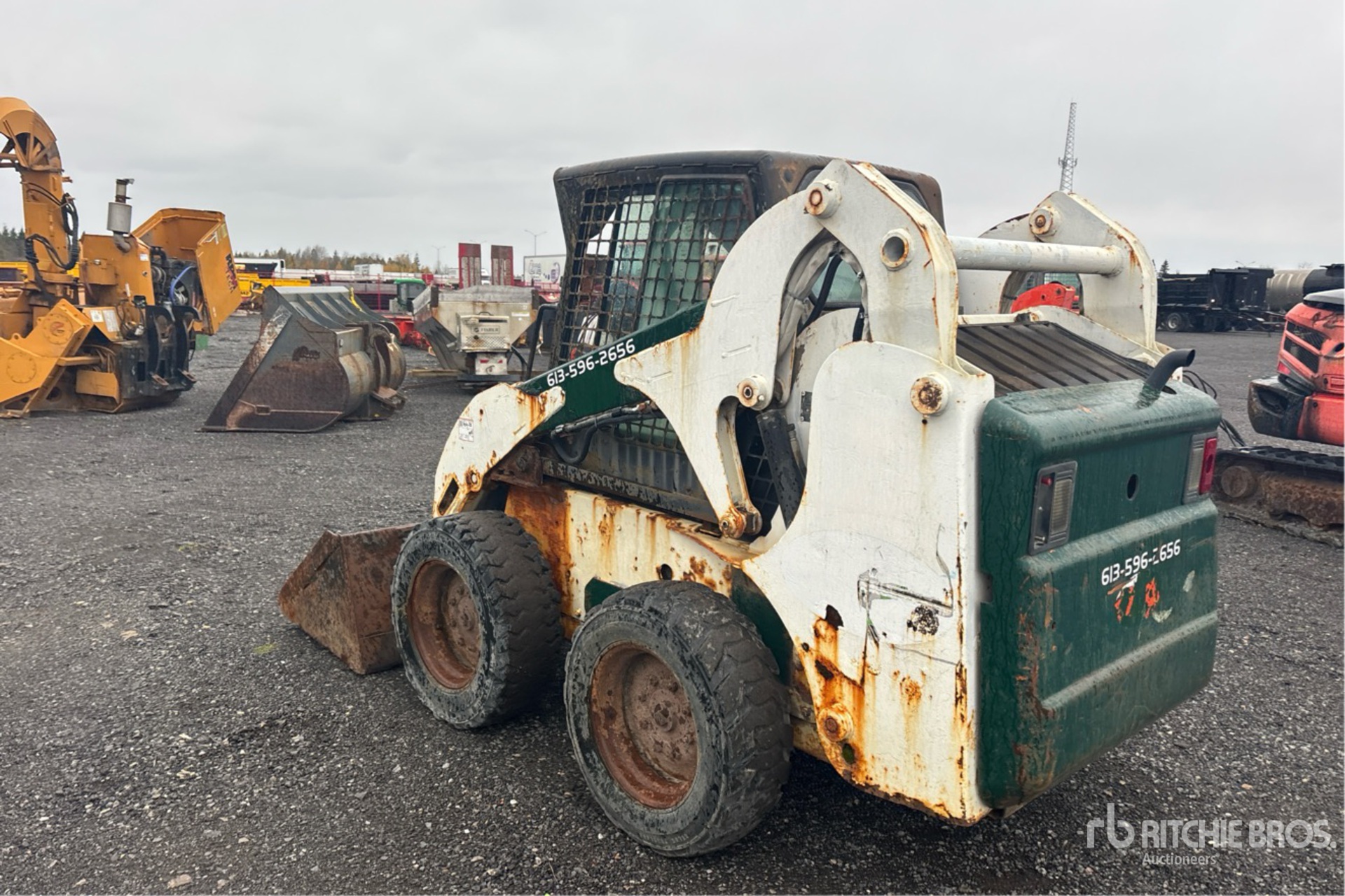 General Appearance with Picture, Left Rear Corner