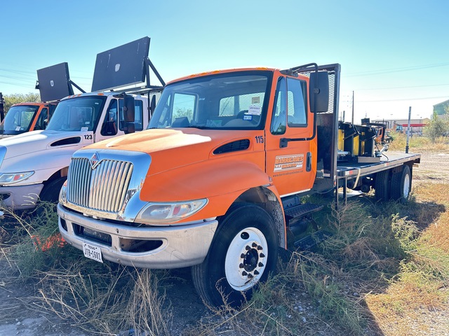 2012 International 4300SBA 4x2 Flatbed Truck 2012 International 4300SBA 4x2 Flatbed Truck