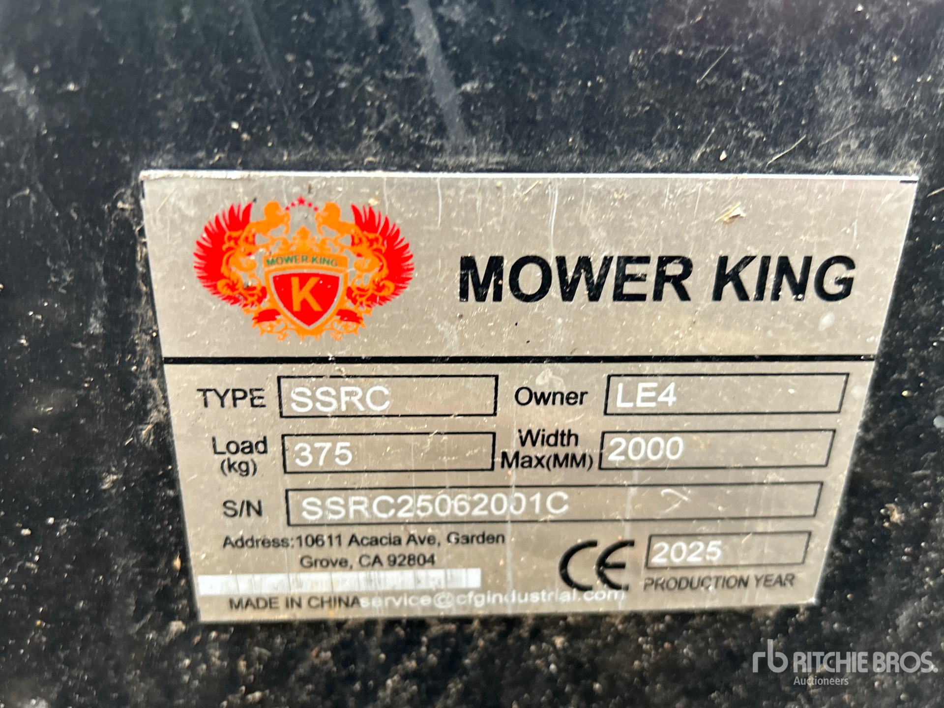 General Appearance with Numero seriale/numero d’identificazione del veicolo (VIN)