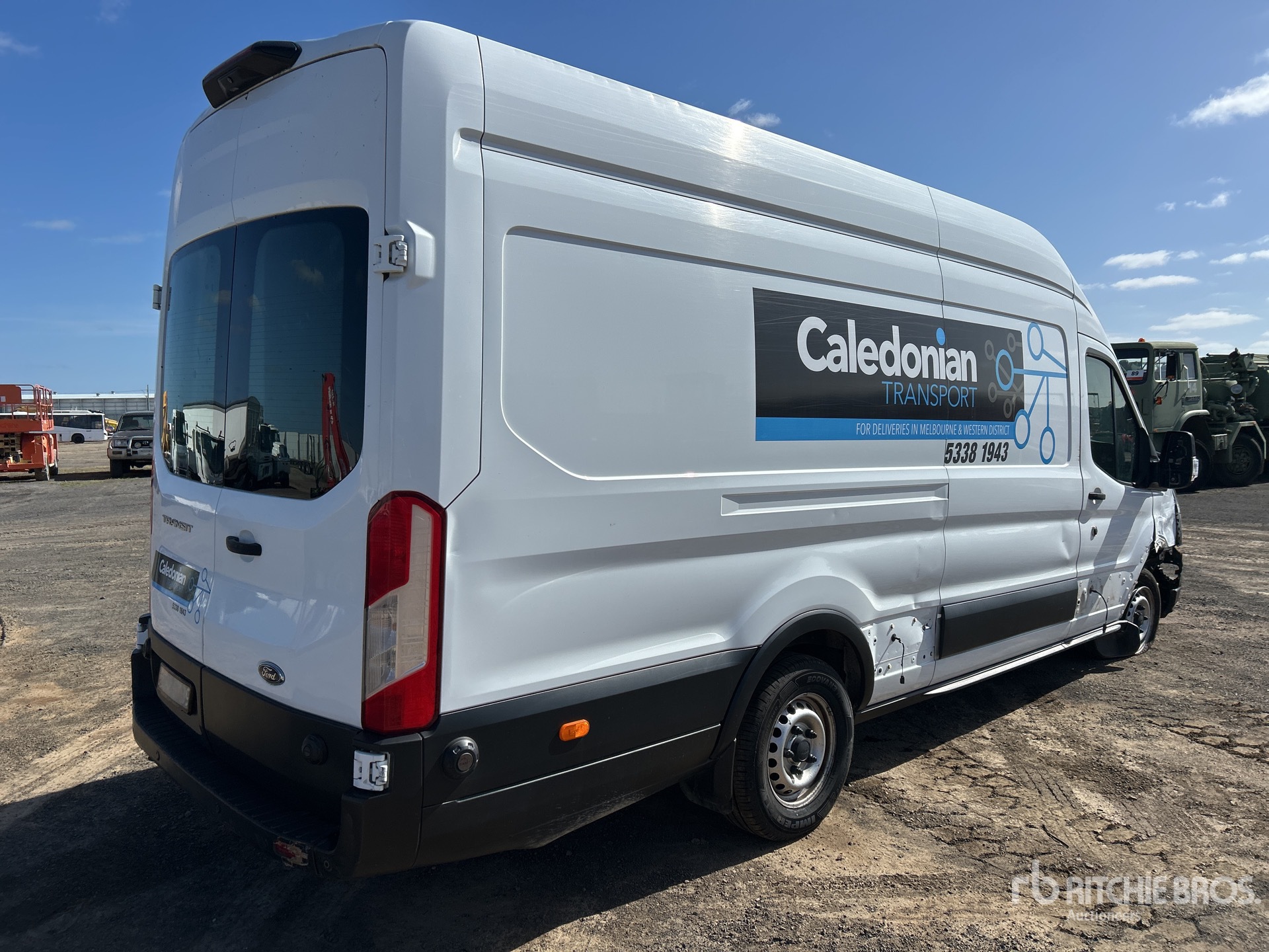 General Appearance with Picture, Left Rear Corner