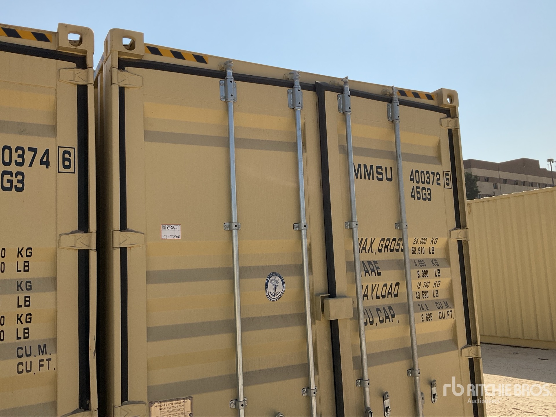 General Appearance with Picture, Right Front Corner