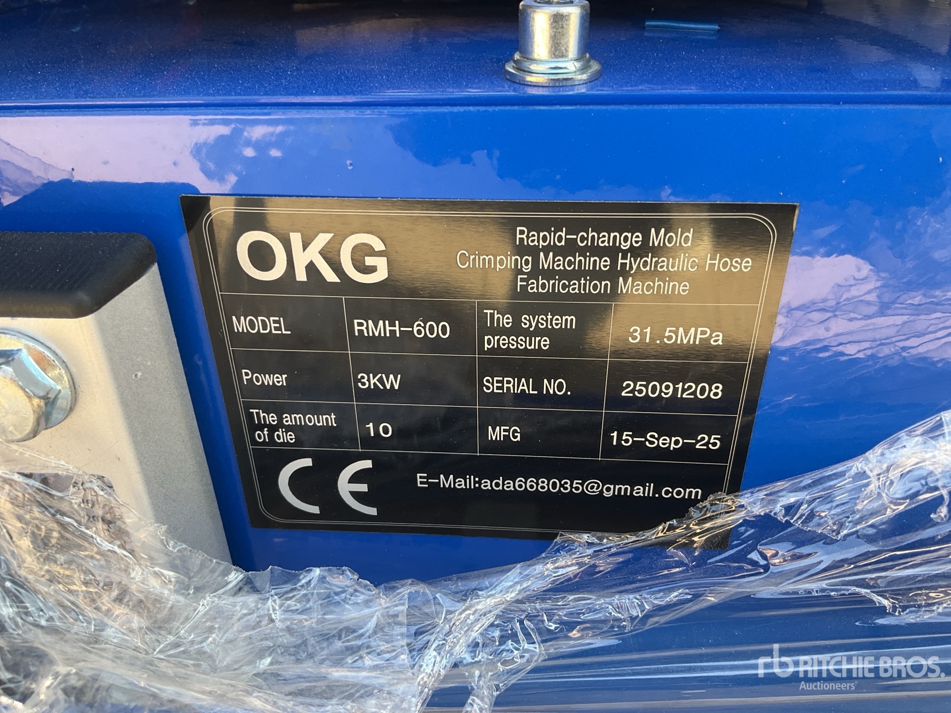 General Appearance with Numéro de série/Numéro d'identification du véhicule automobile