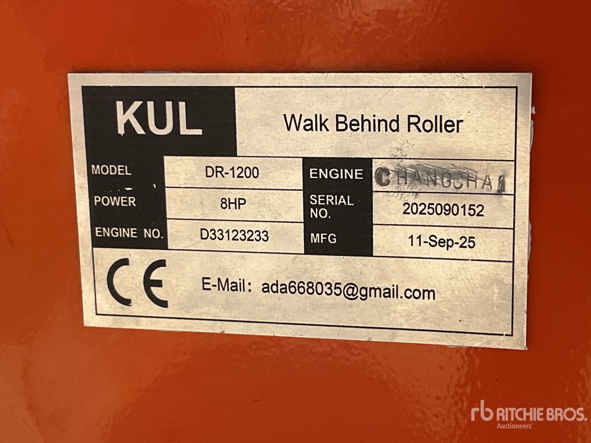 General Appearance with Numero seriale/numero d’identificazione del veicolo (VIN)