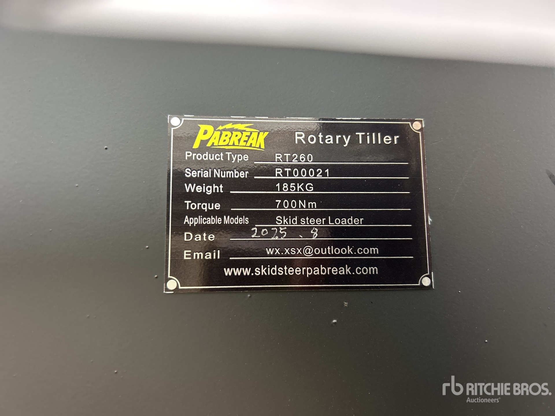 General Appearance with Numéro de série/Numéro d'identification du véhicule automobile