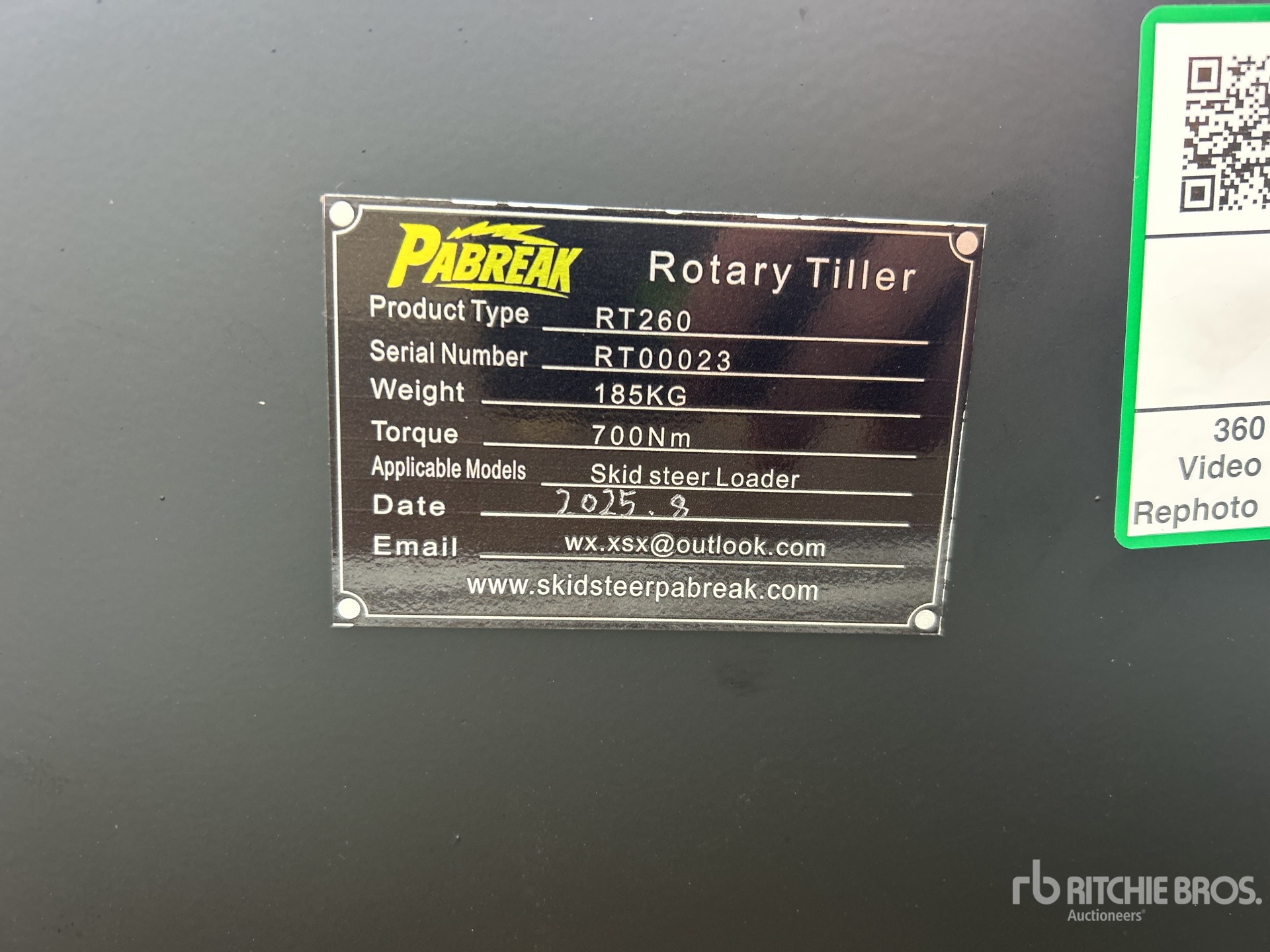 General Appearance with Numéro de série/Numéro d'identification du véhicule automobile