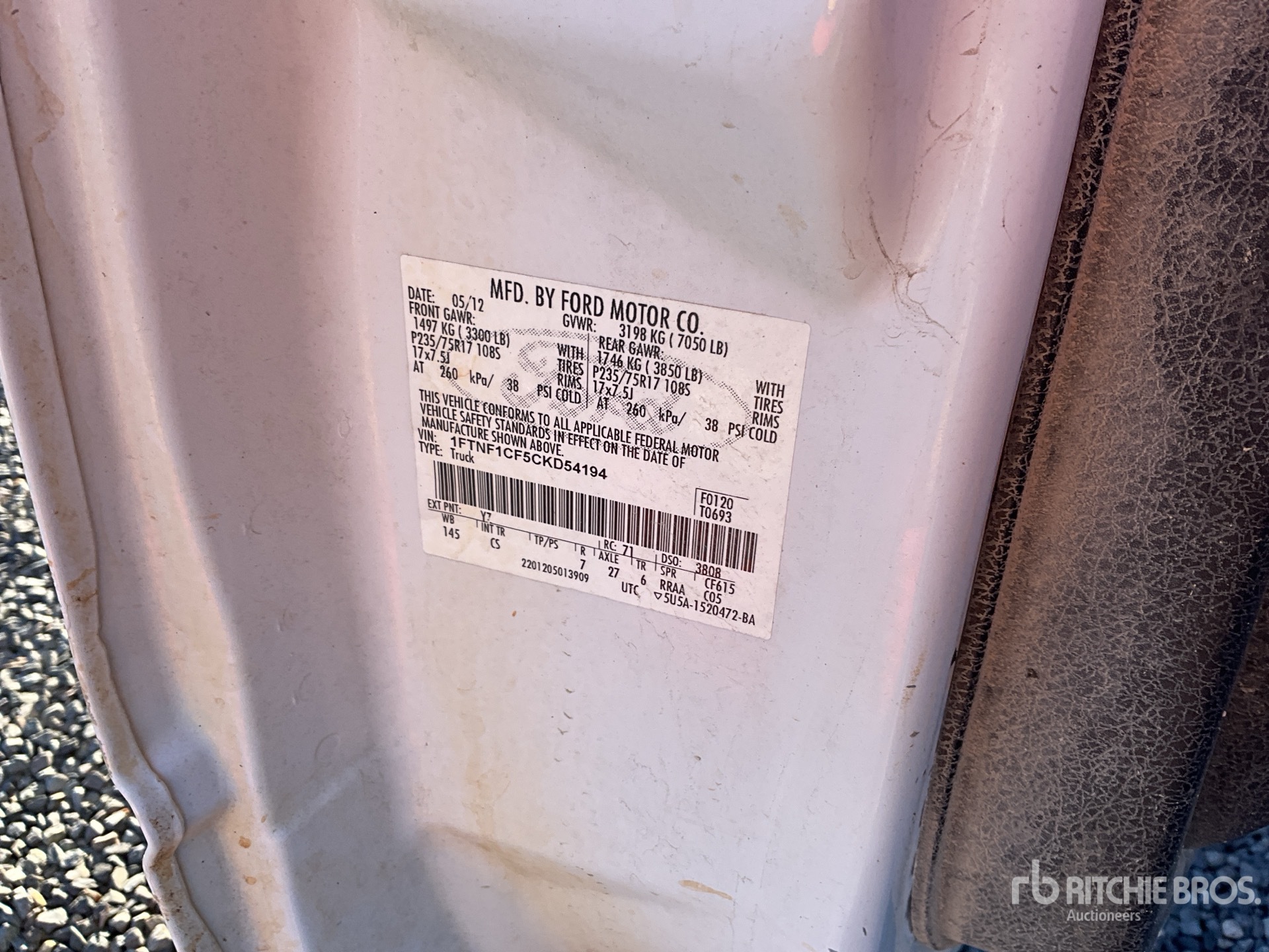 Aspect général with Numéro de série/Numéro d'identification du véhicule automobile