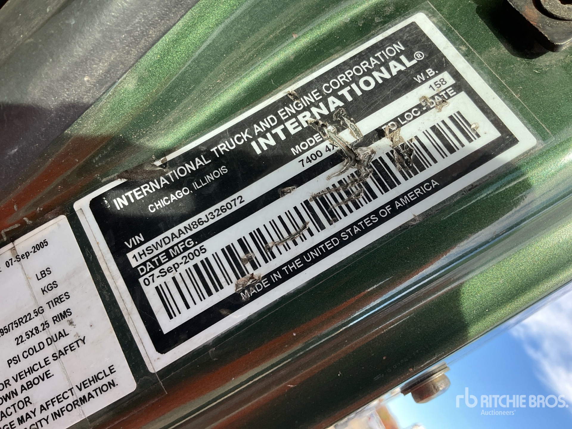 General Appearance with Second Serial Number/VIN Photo