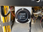 Upper Control Station with Hour Meter Reading