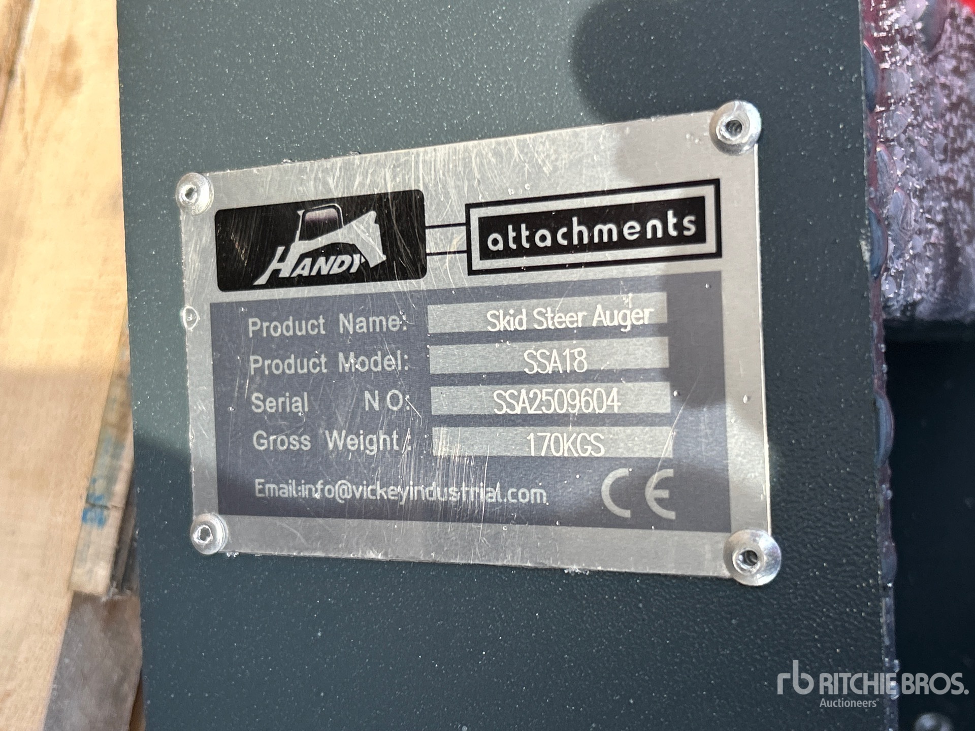 General Appearance with N.º de serie/VIN