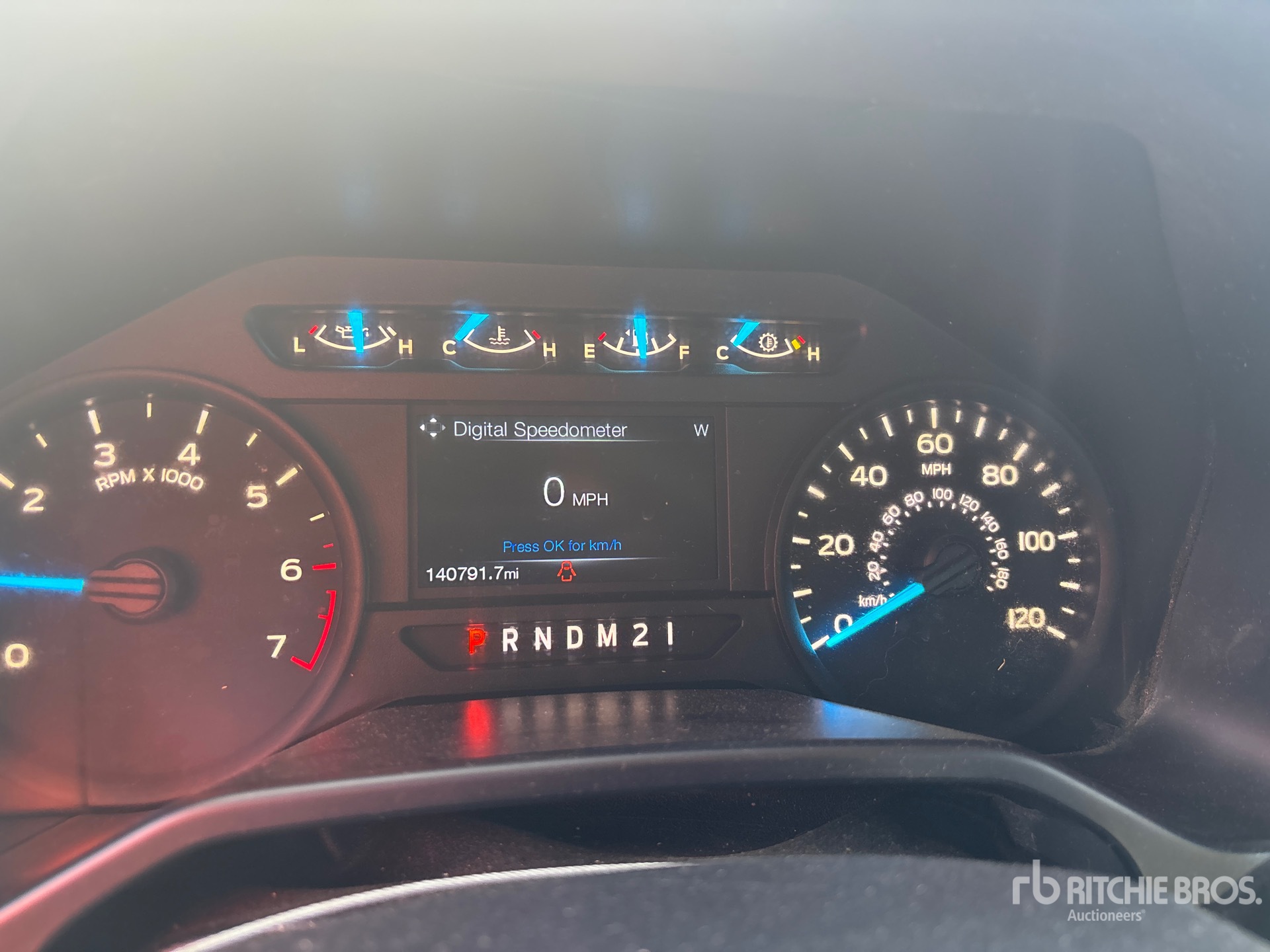 General Appearance with Hour Meter / Odometer