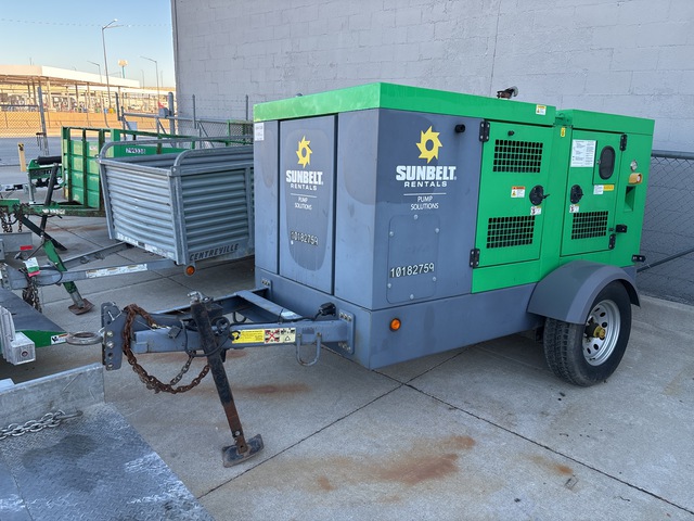 2019 Atlas Copco PAS 150 HFS Trailer-Mounted Water Pump