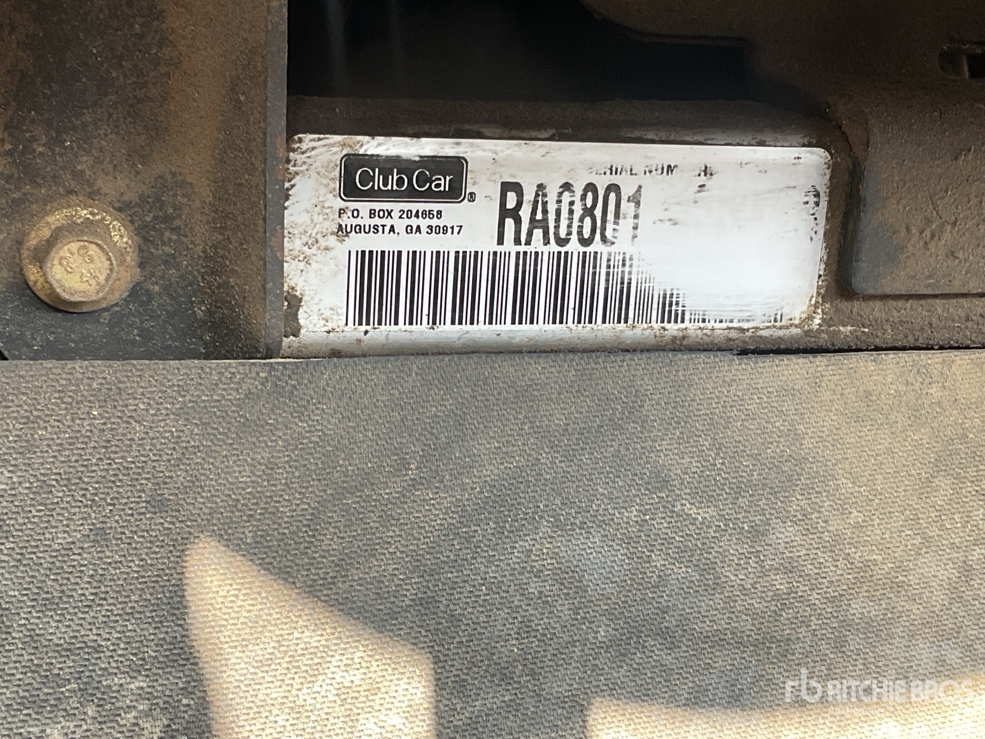 General Appearance with Numero seriale/numero d’identificazione del veicolo (VIN)