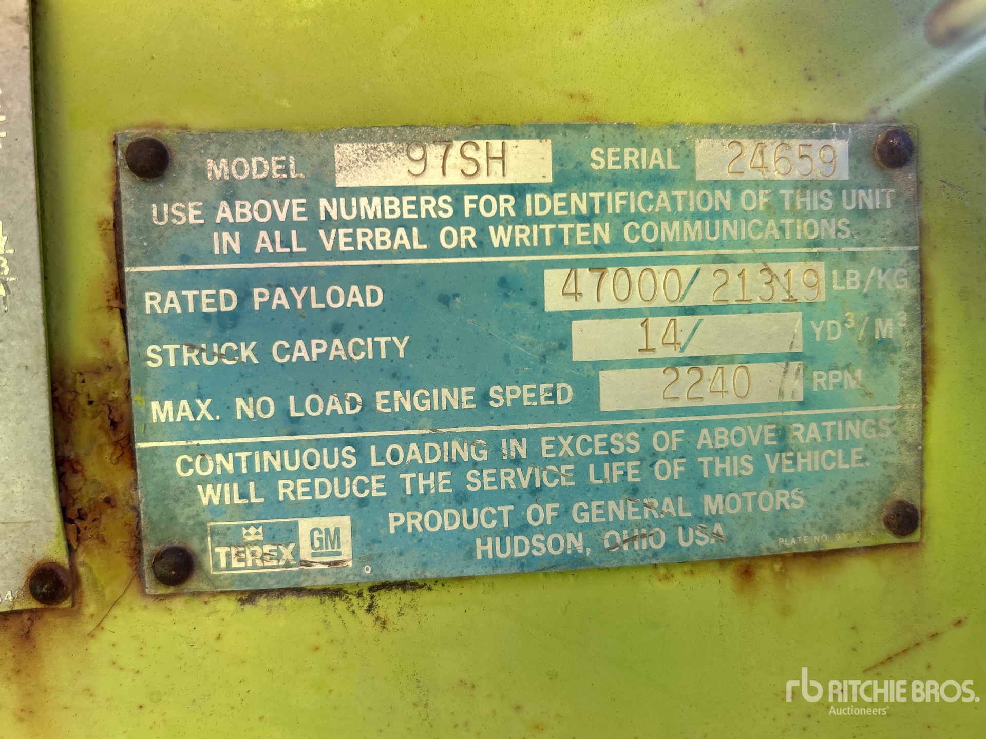 General Appearance with Seriennummer / FIN