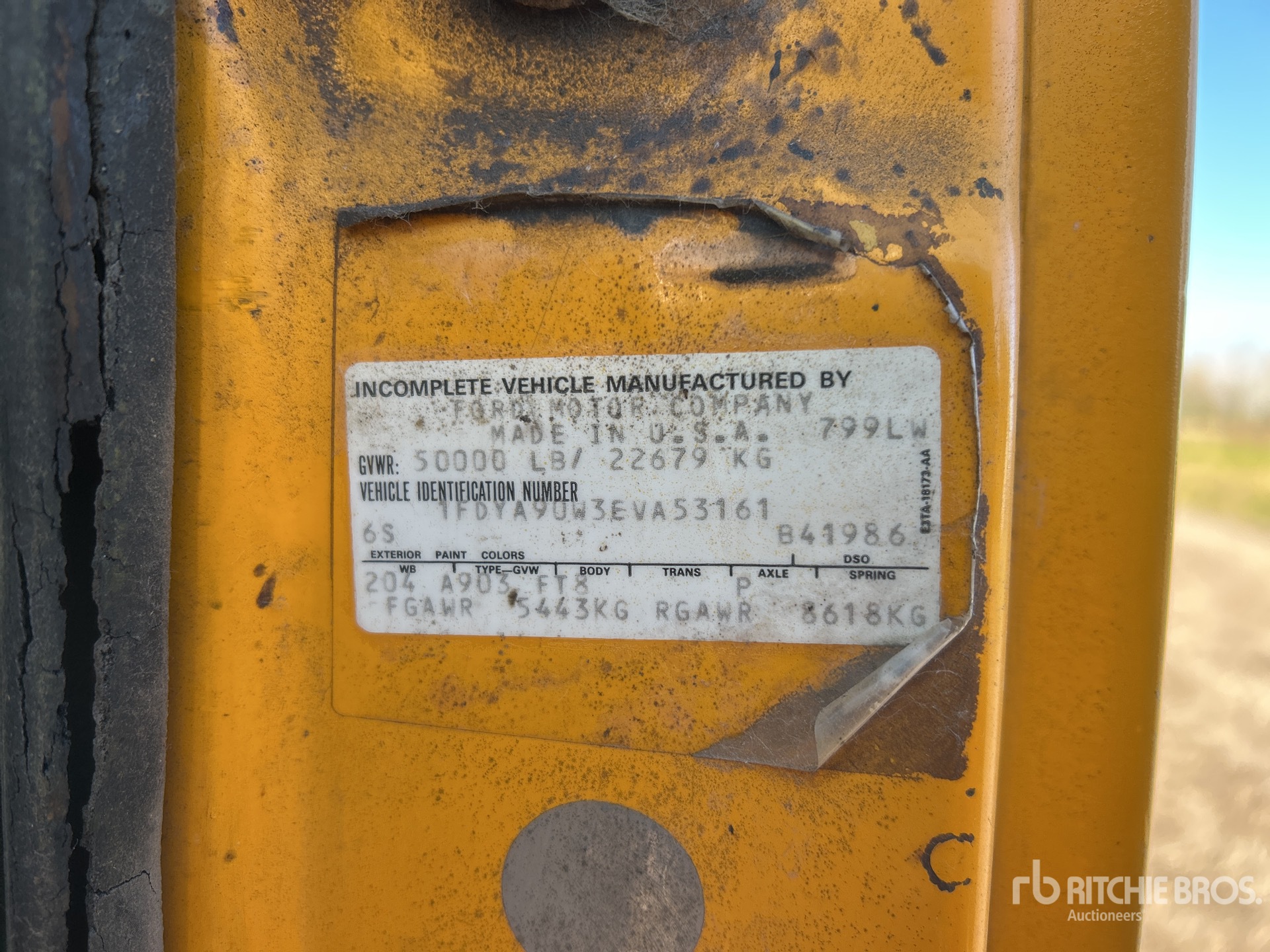 General Appearance with Seriennummer / FIN