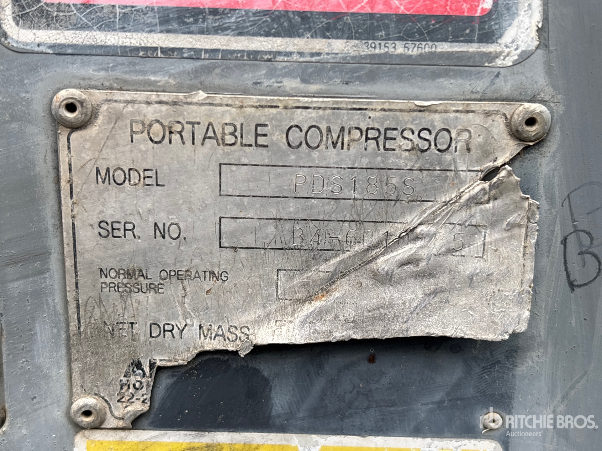 General Appearance with Unit Serial Number