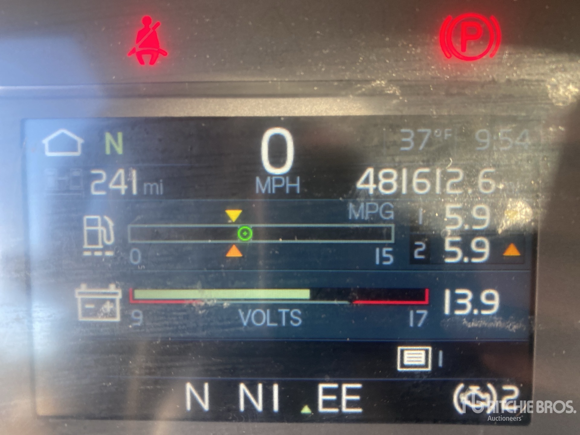 General Appearance with Hour Meter / Odometer