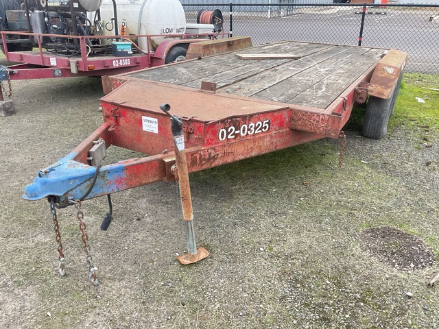 1994 Eugene 16 ft T/A Flatbed Trailer