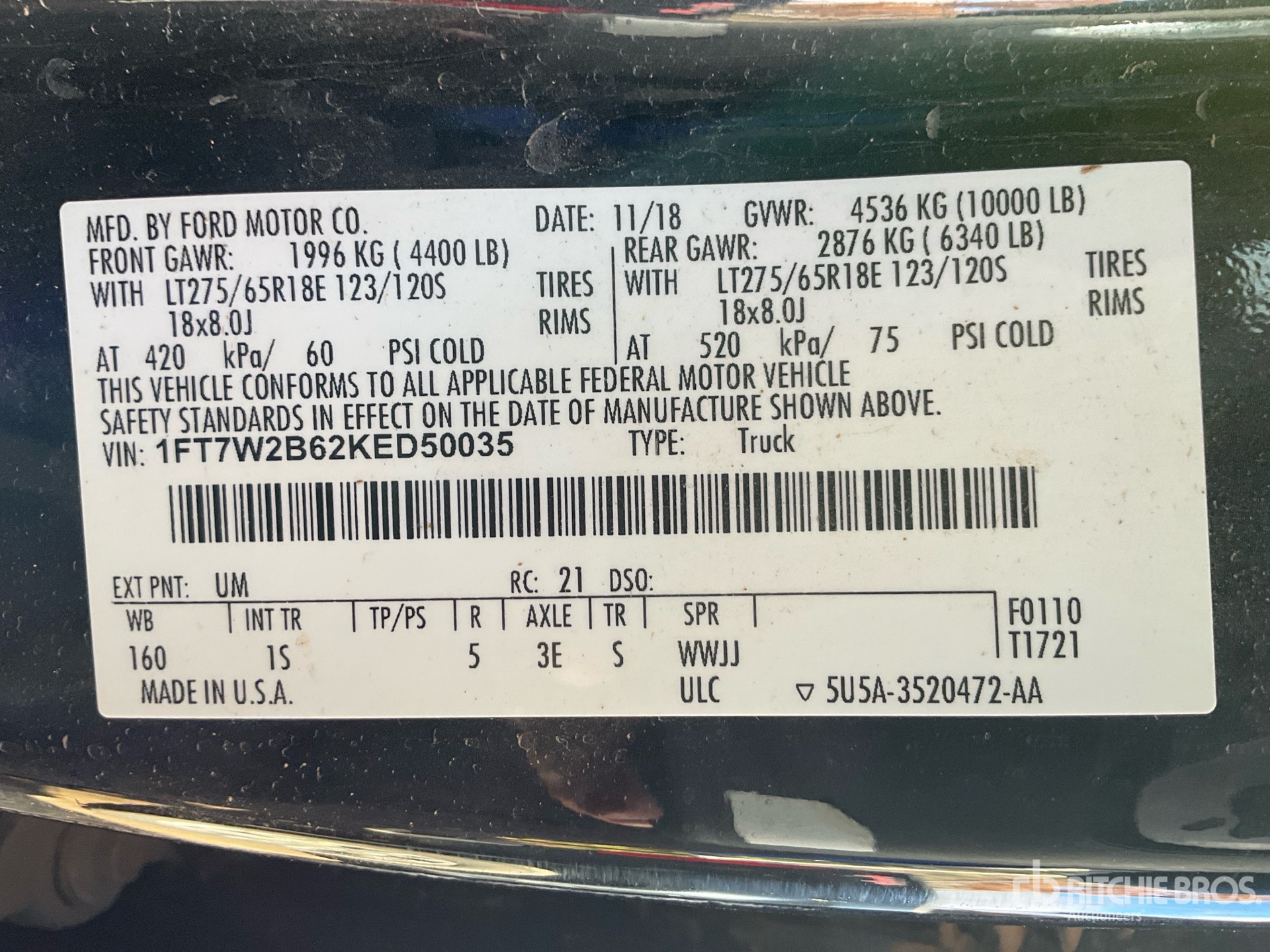 Aspect général with Numéro de série/Numéro d'identification du véhicule automobile