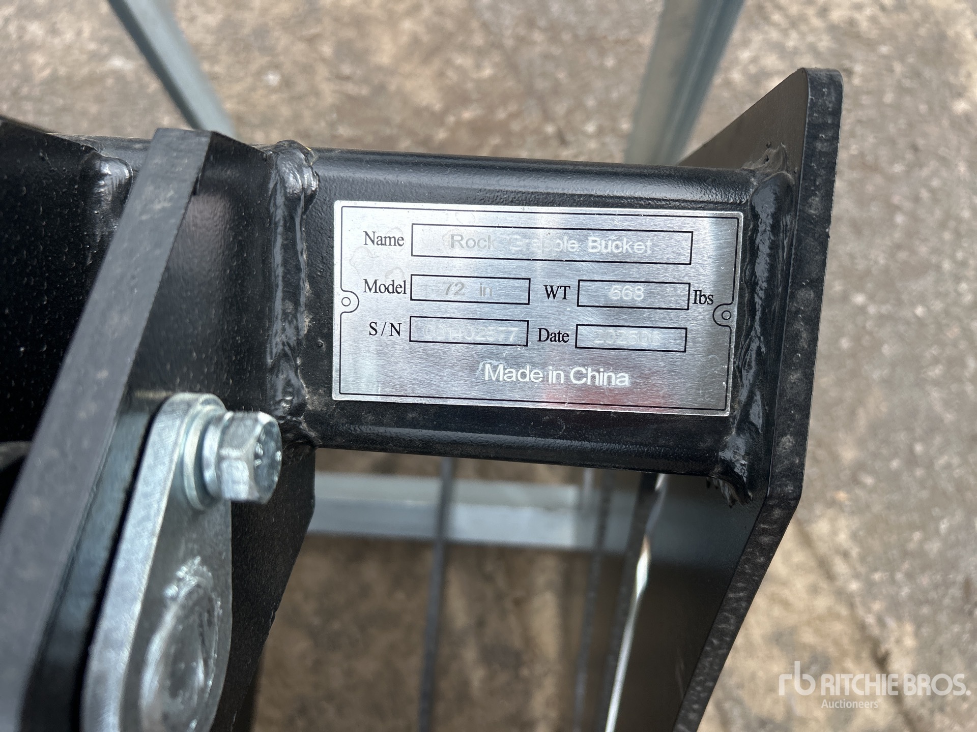 General Appearance with N.º de serie/VIN