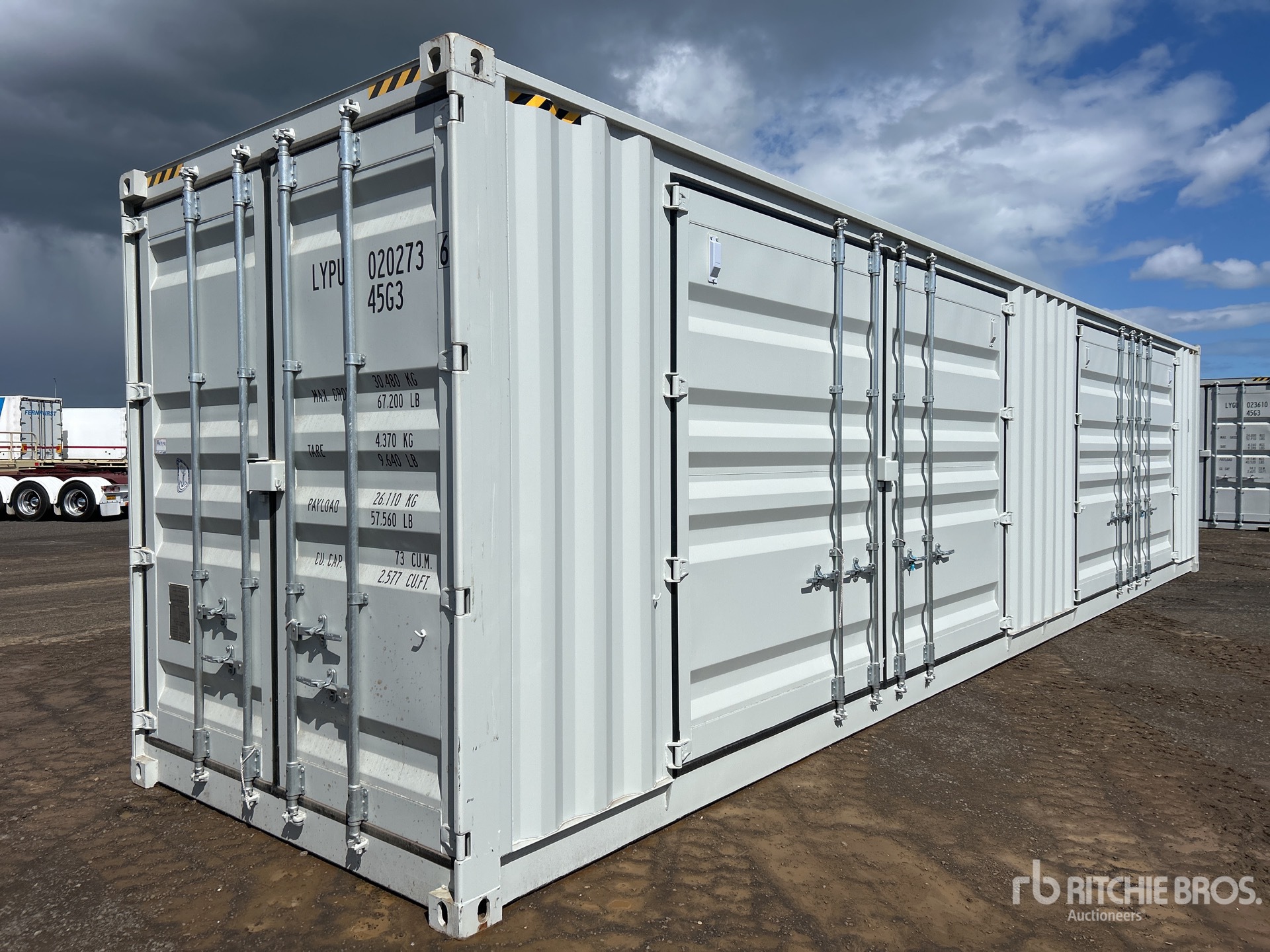 General Appearance with Picture, Left Front Corner