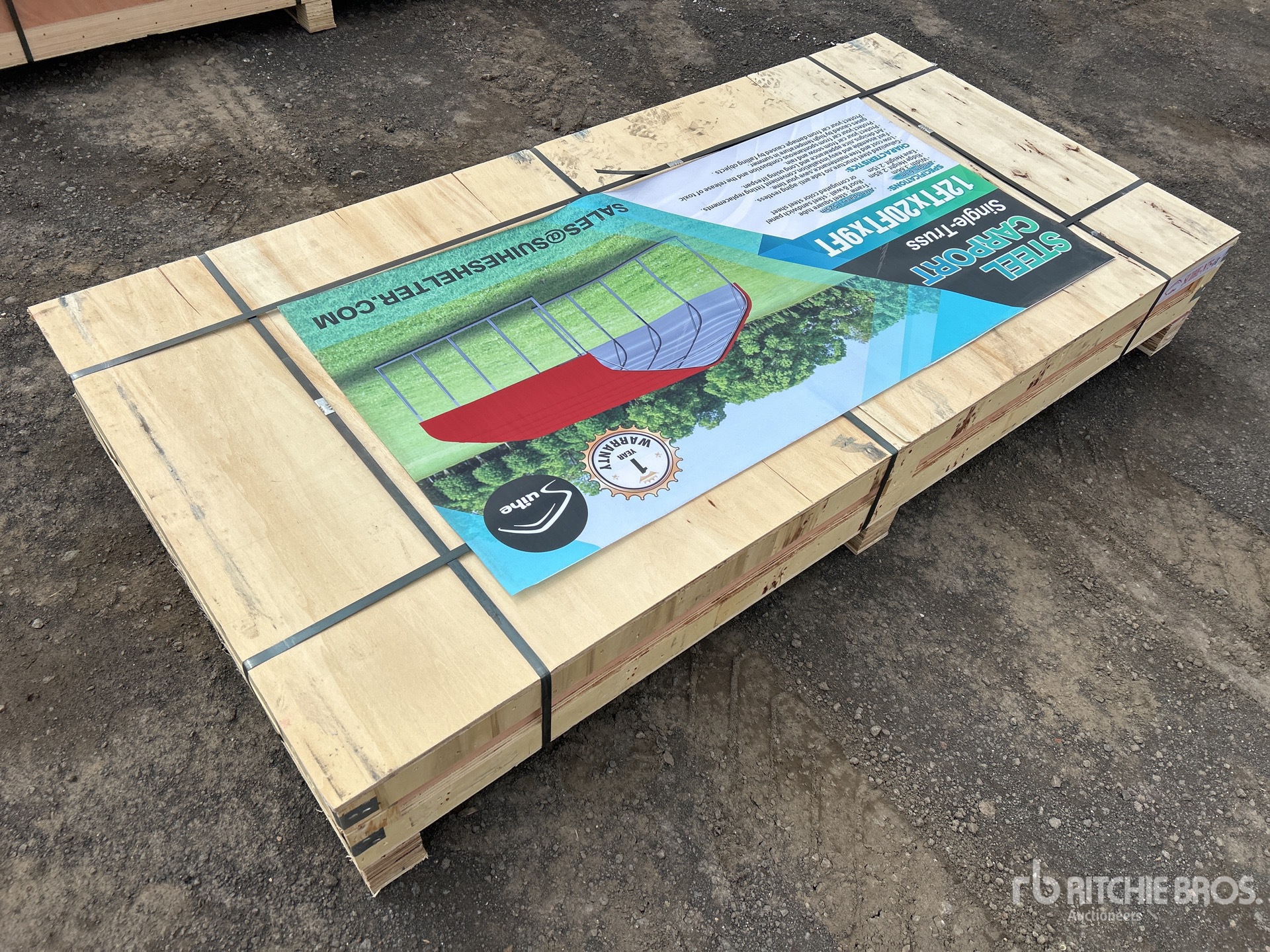 General Appearance with Picture, Left Rear Corner