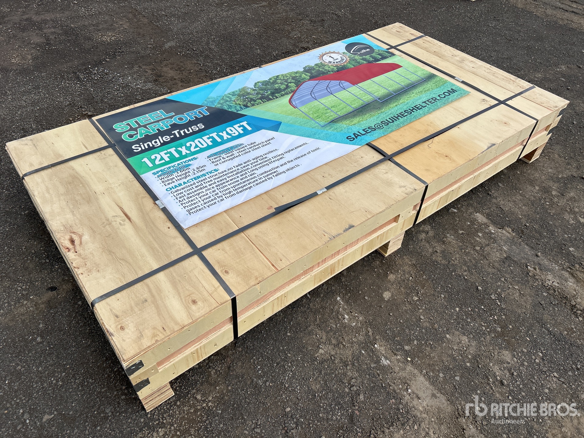 General Appearance with Picture, Right Front Corner